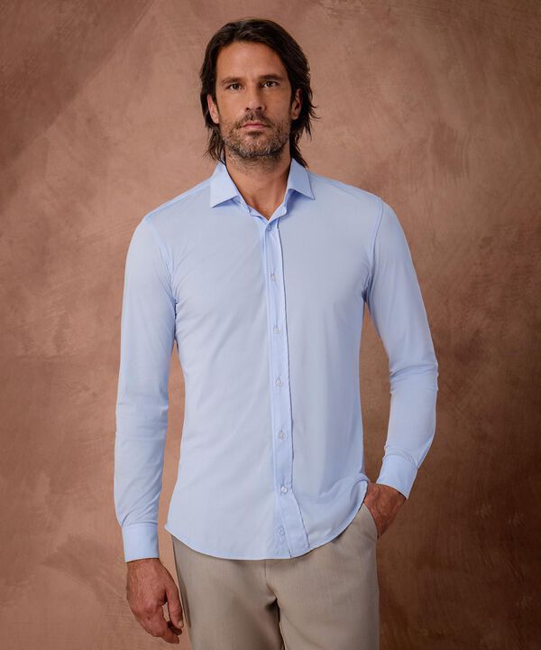 Camisa Manga Larga Unicolor  image number null