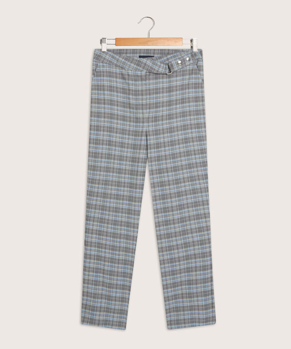 Pantalón Preteñido Con Broches