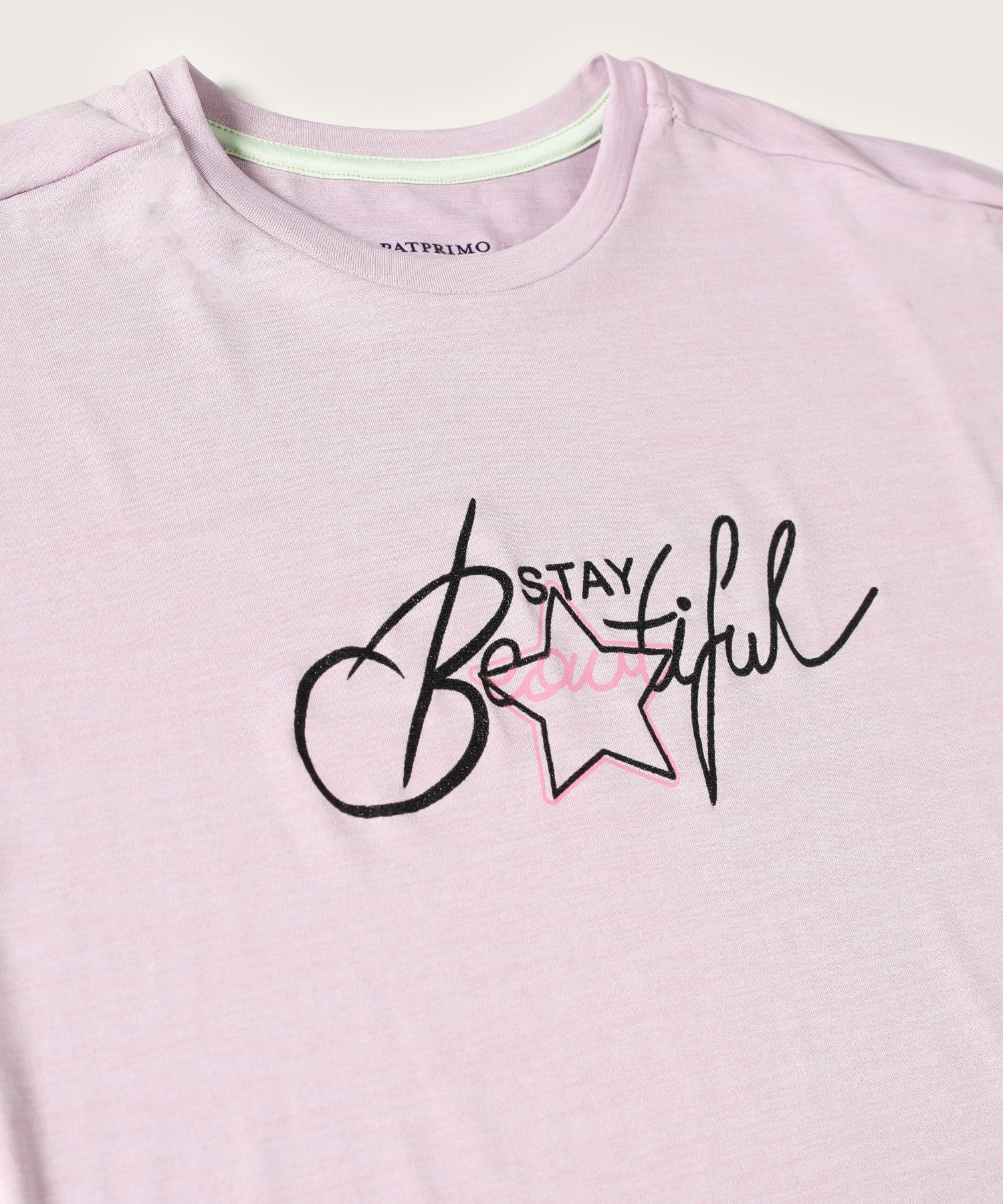 Camiseta Jaspeada Manga Corta
