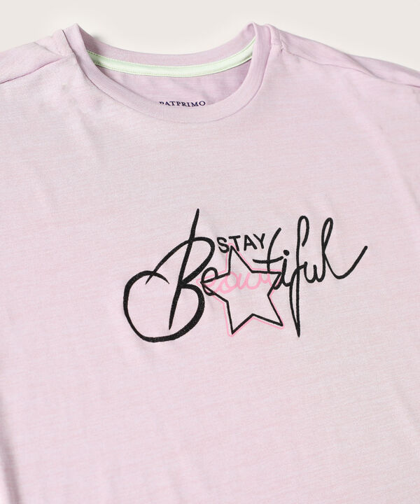 Camiseta Jaspeada Manga Corta image number null