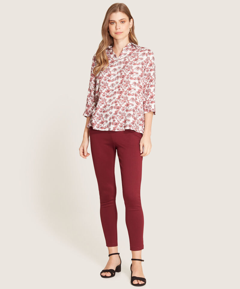 Camisa Manga ¾ Estampada