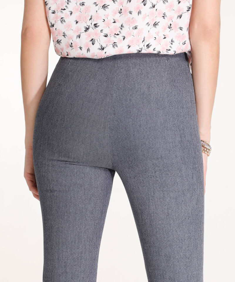 Leggings Unicolor Con Pretina Interna