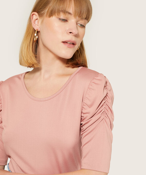 Camiseta con Ruche image number null