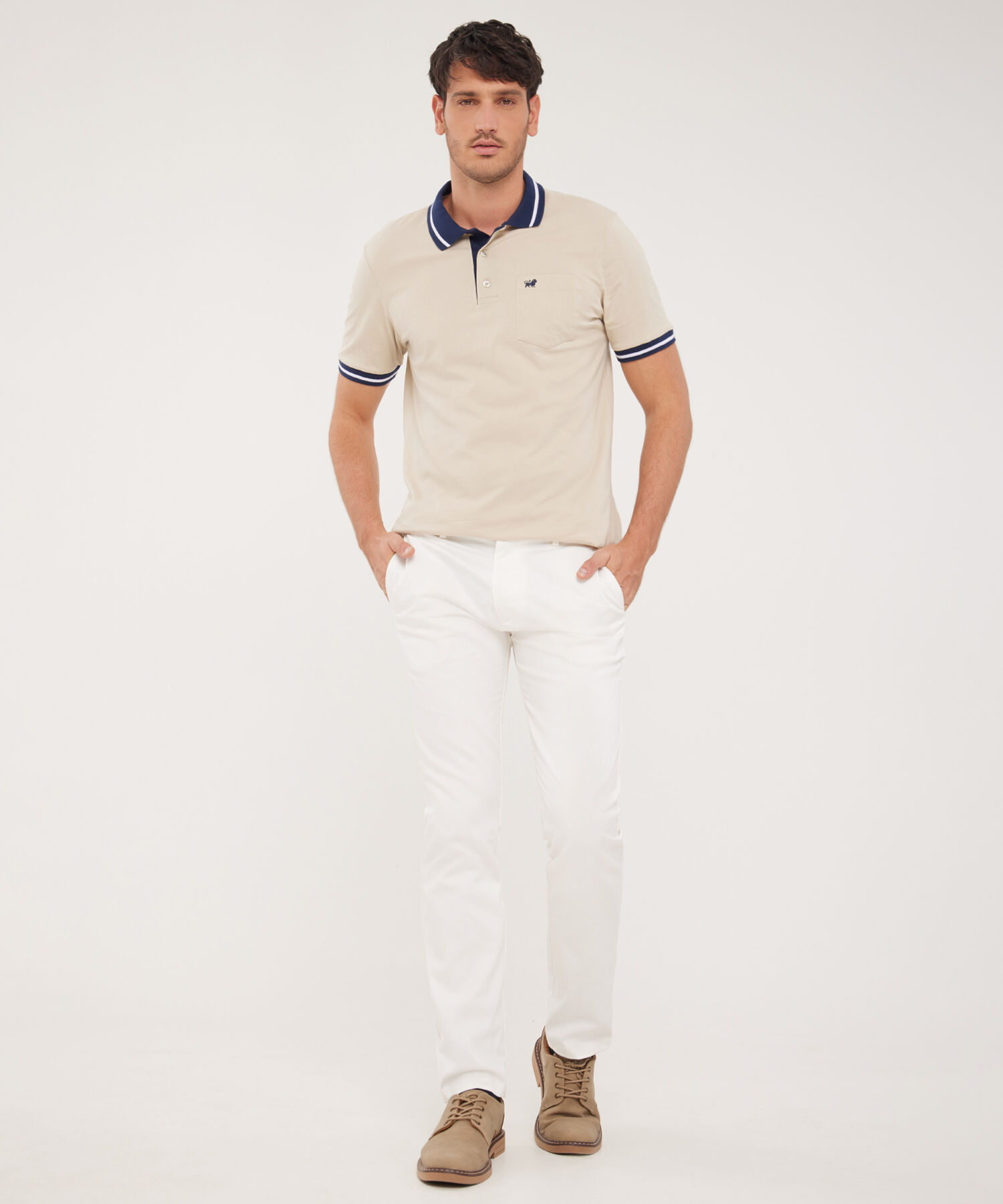Pantalon Chino Unicolor