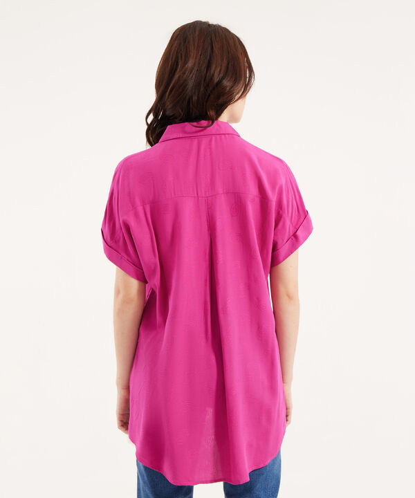 Camisa Manga Corta Texturizada