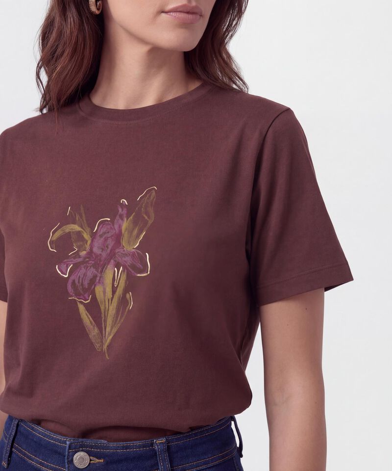 Camiseta Cuello Redondo Cl&aacute;sica Para Mujer