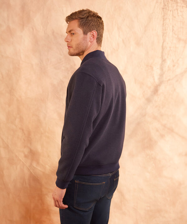 Chaqueta Bomber Tela Especial