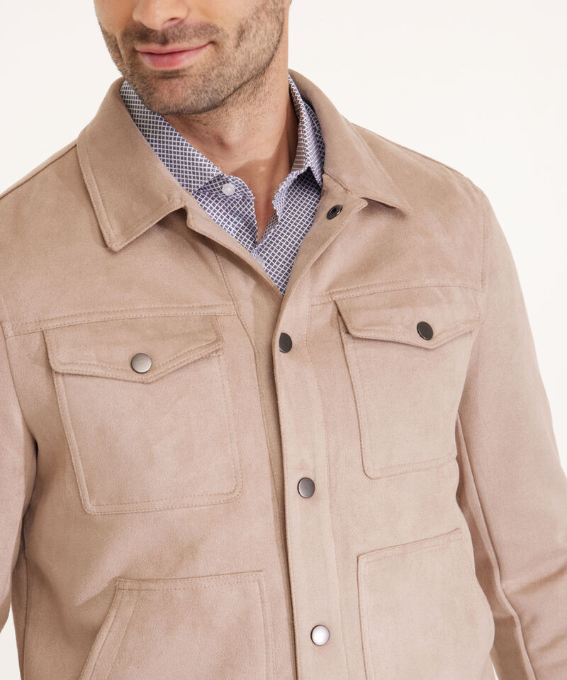 Chaqueta Trucker En Suede