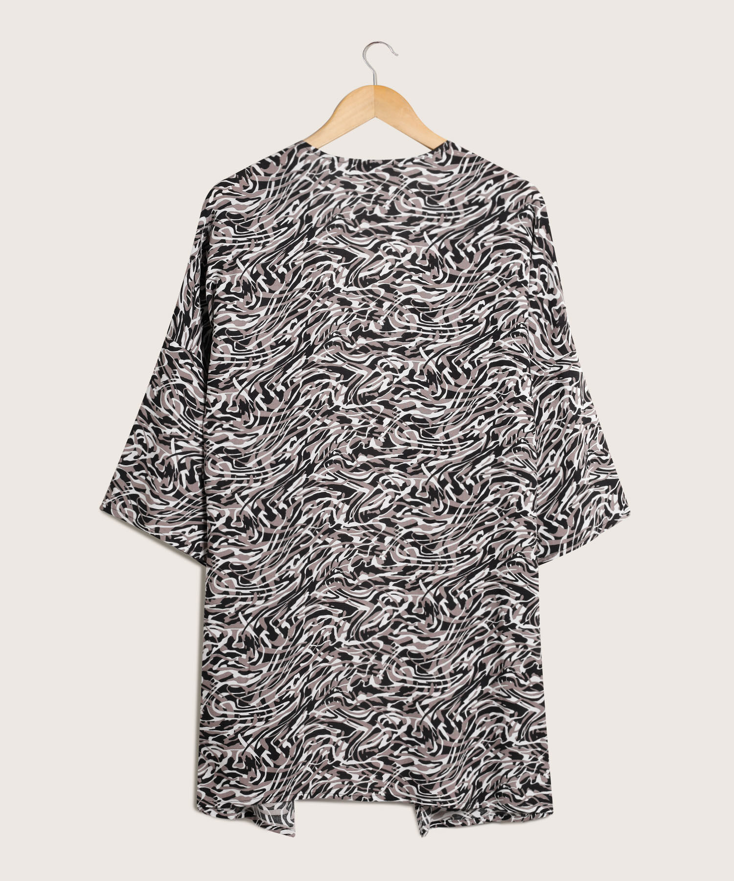 Saco Estampado Tipo Kimono