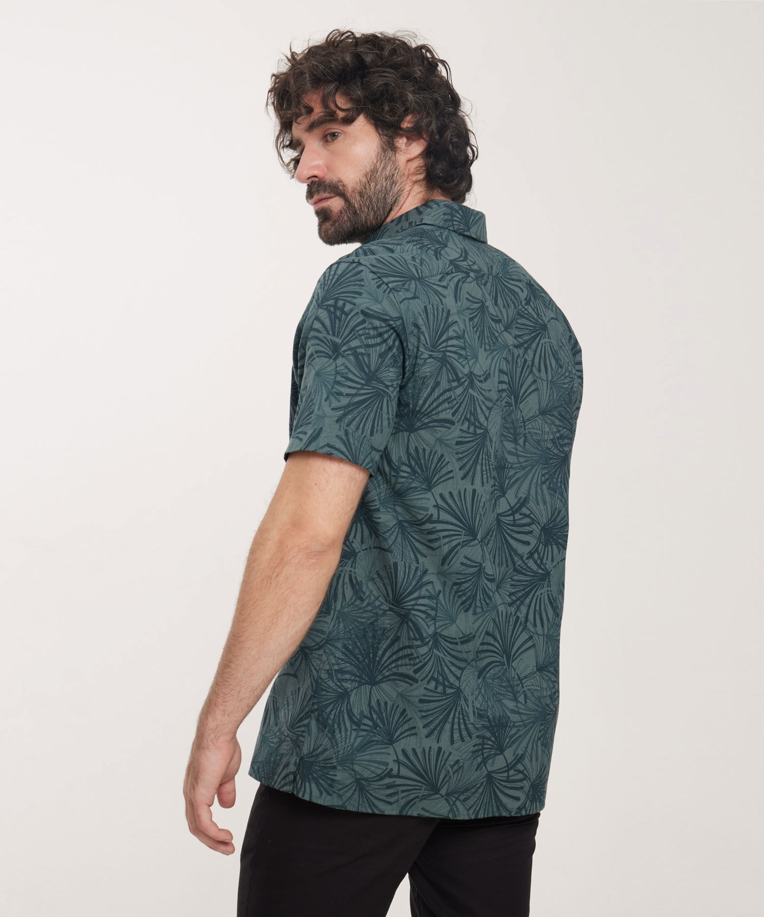 Camisa Manga Corta Estampada