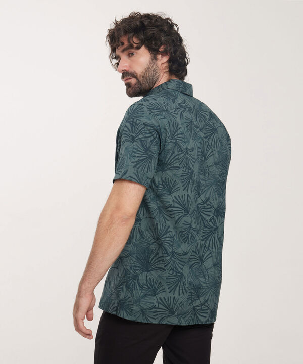 Camisa Manga Corta Estampada