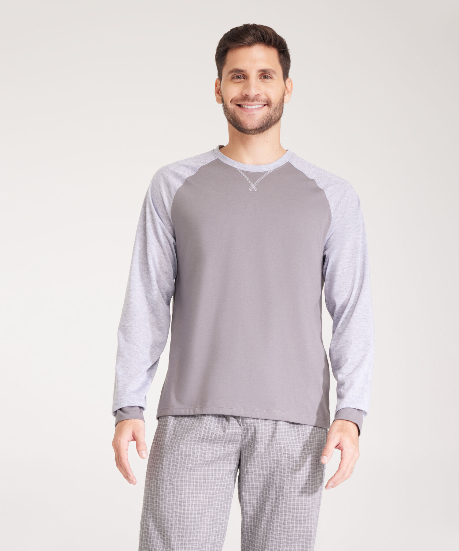 Pijama Conjunto Manga Larga Y Pantalón