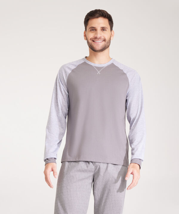 Pijama Conjunto Manga Larga Y Pantalón