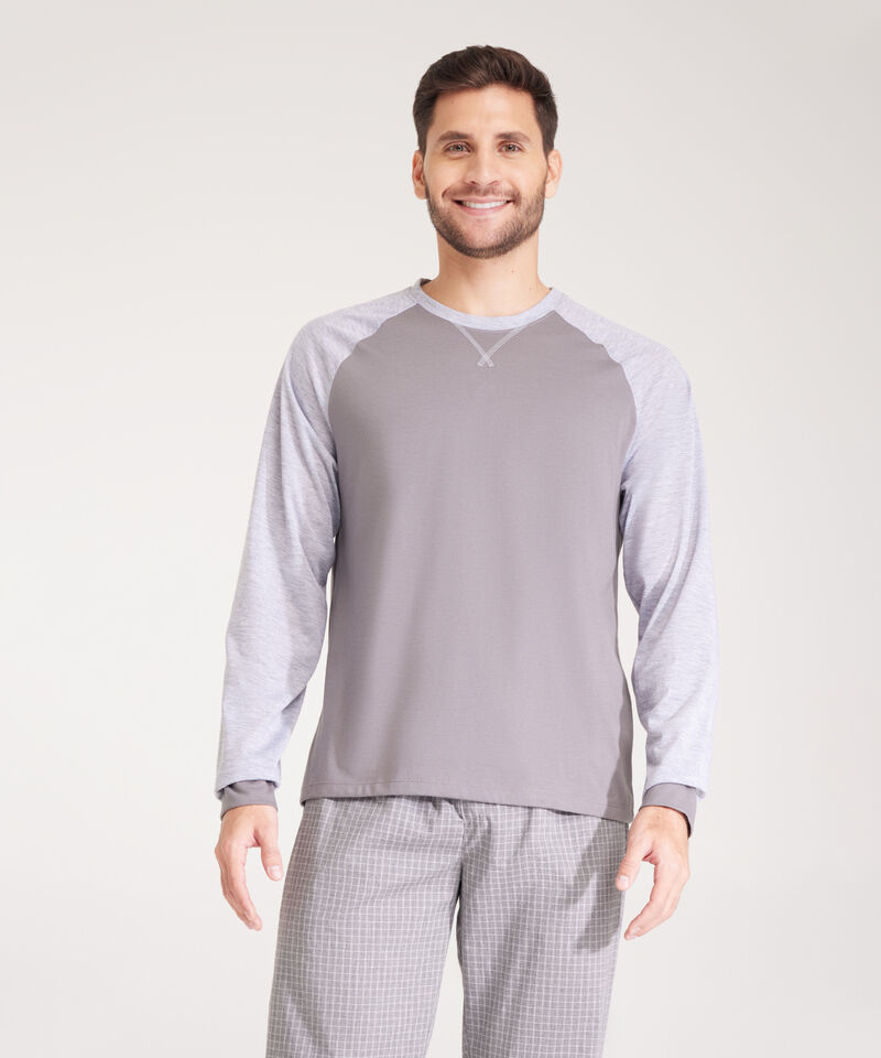 Pijama Conjunto Manga Larga Y Pantalón