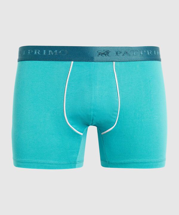 Boxer Para Hombre Con Detalles En Contraste Lycra-Algodón