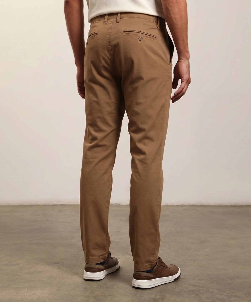Pantal&oacute;n Cl&aacute;sico Para Hombre De Corte Recto