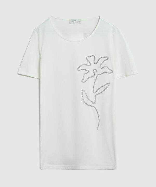 Camiseta B&aacute;sica De Cuello Redondo Mujer Curvy image number null