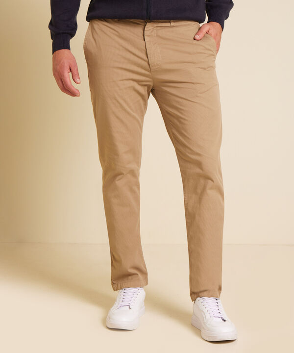 Pantalón Chino Estampado Textura