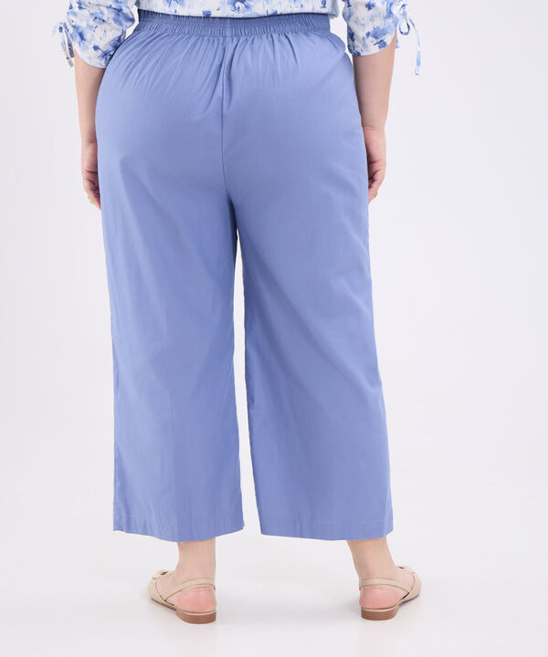 Pantalón Capri Efecto Rústico