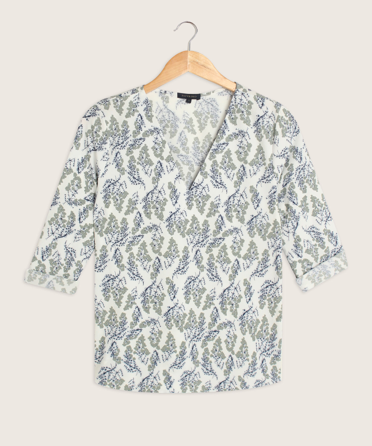 Blusa Manga 3/4 Estampada