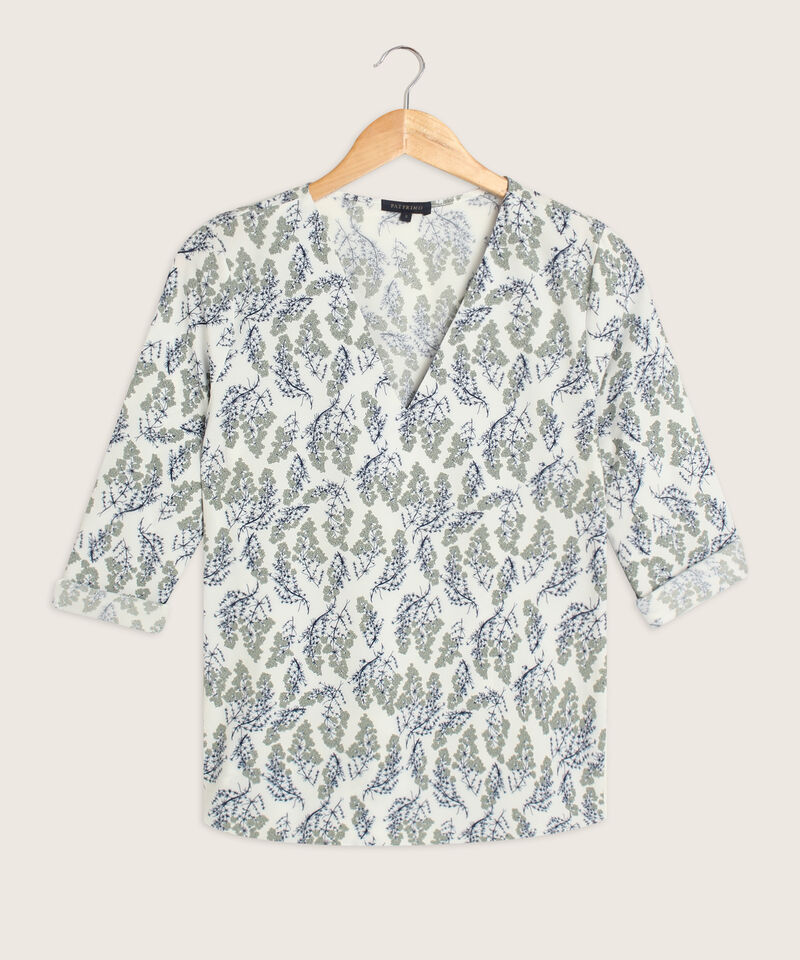 Blusa Manga 3/4 Estampada