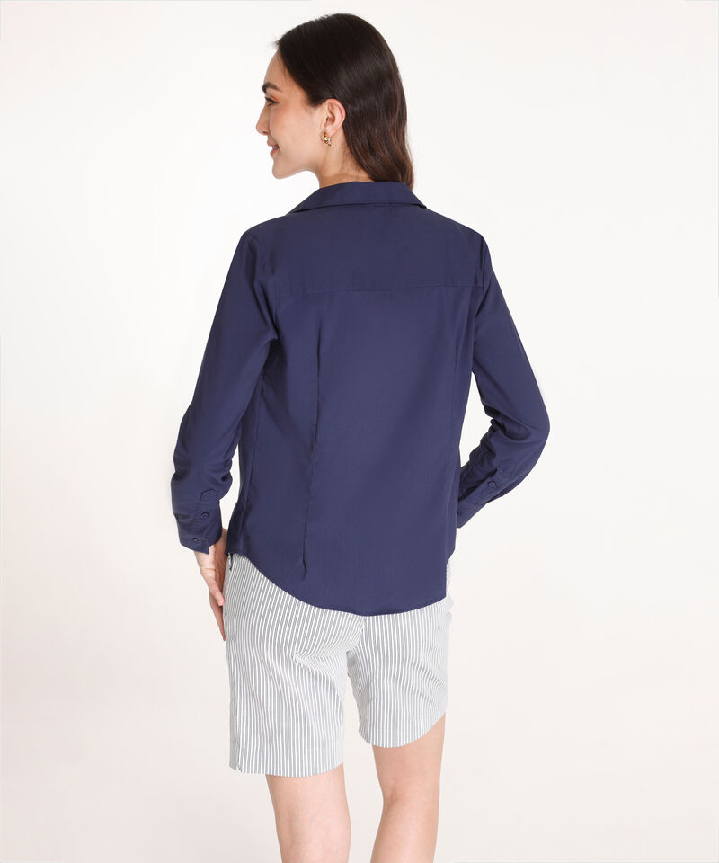 Camisa Manga Larga Unicolor