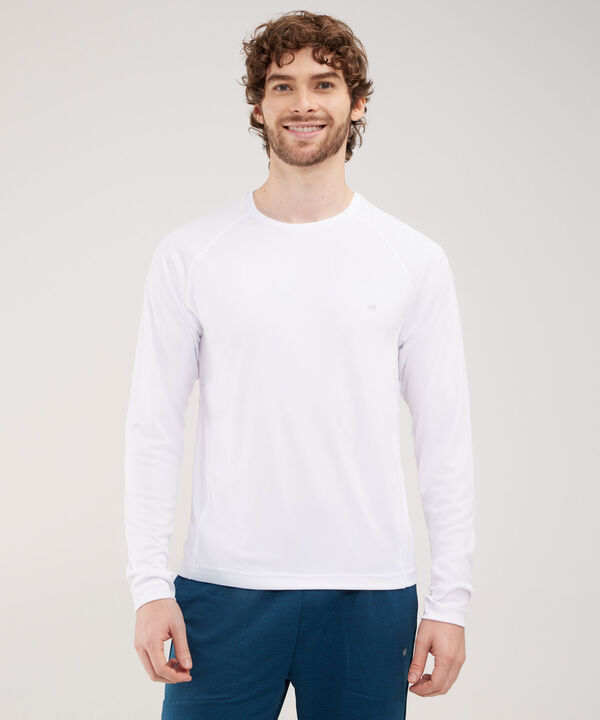 Camiseta Para Hombre De Diseño Deportivo, Cuello Redondo, Manga Larga image number null