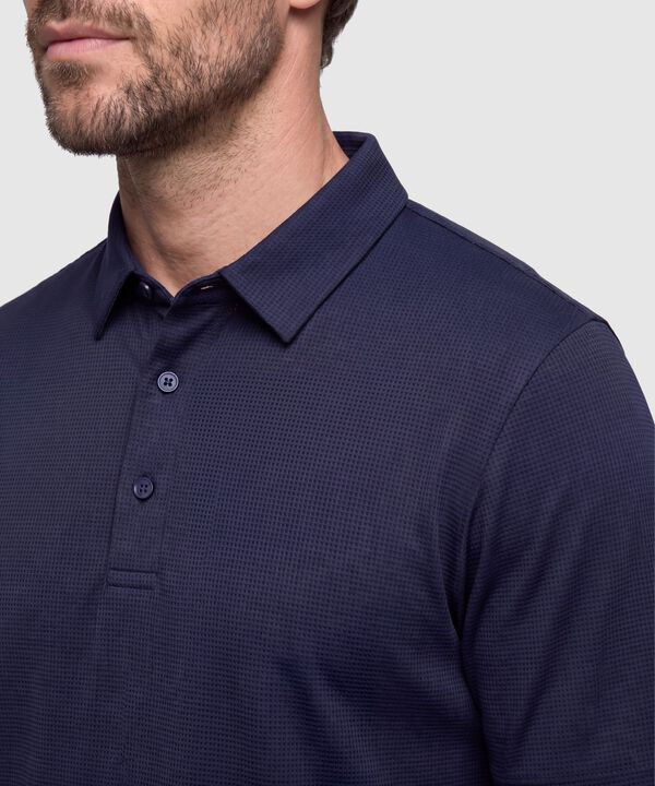 Polo Unicolor Regular Para Hombre