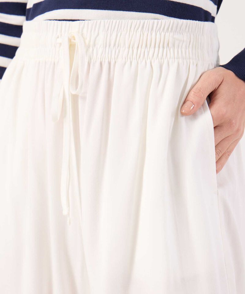Pantalon Fluido Unicolor 