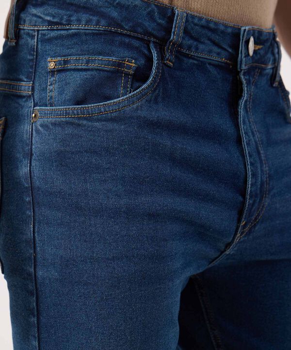 Jeans Regular Tono Azul Medio  image number null
