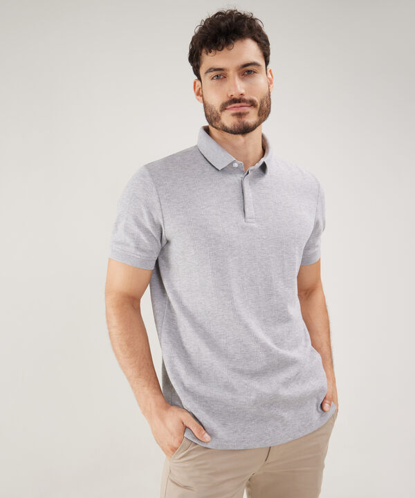 Polo Textura Unicolor image number null