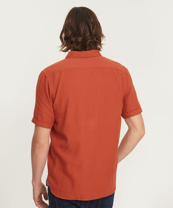 Camisa Manga Corta Con Bolsillo