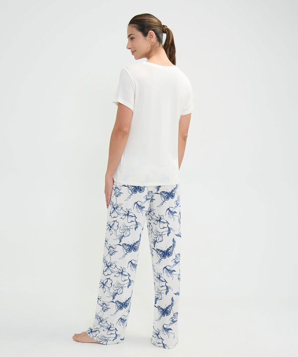 Conjunto de Pijama Estampado Floral