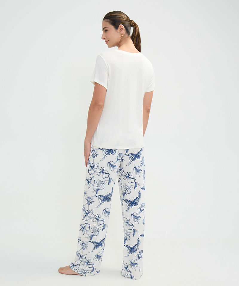 Conjunto de Pijama Estampado Floral