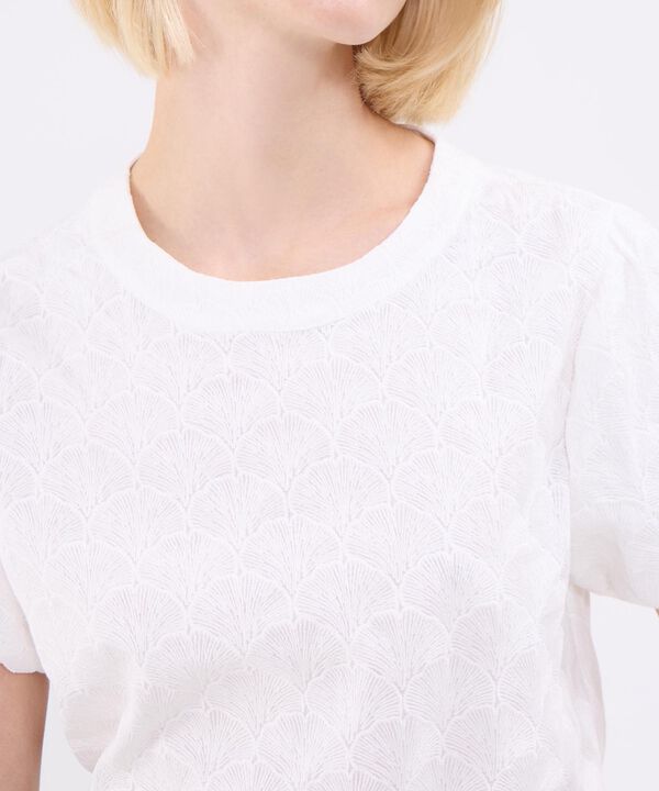 Blusa Unicolor Con Textura image number null