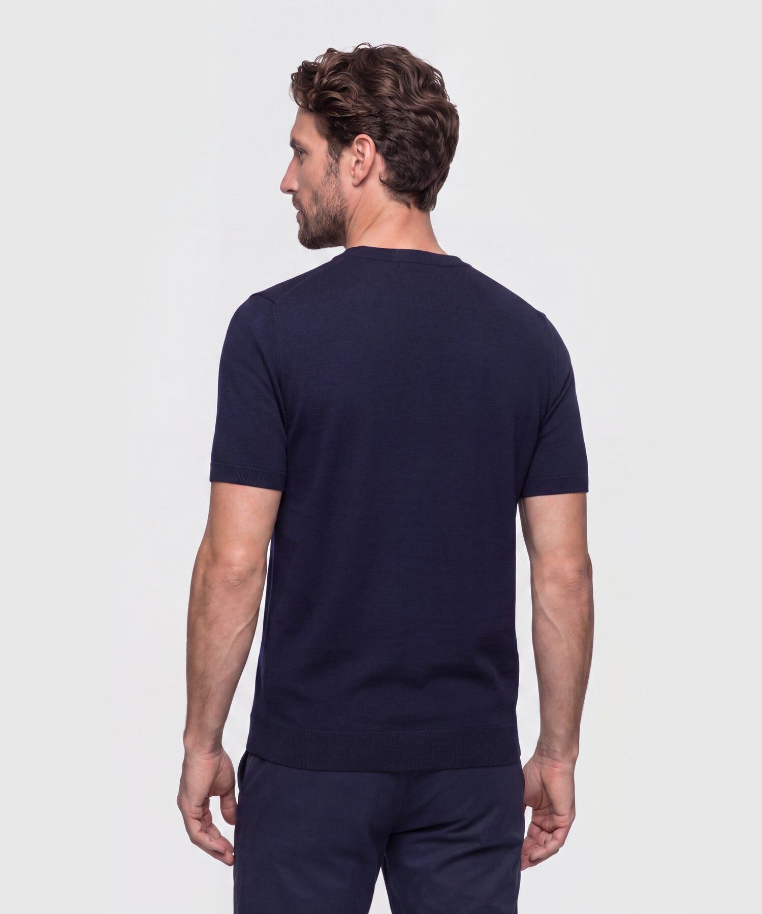 Camiseta Tejida Unicolor