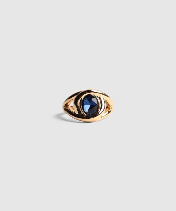 Anillo Dorado Con Detalle image number null