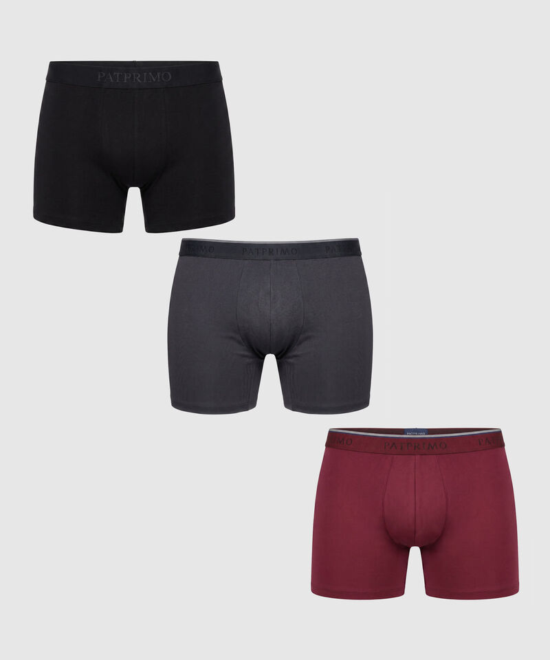 Set X3 Boxers Con Ajuste Hombre