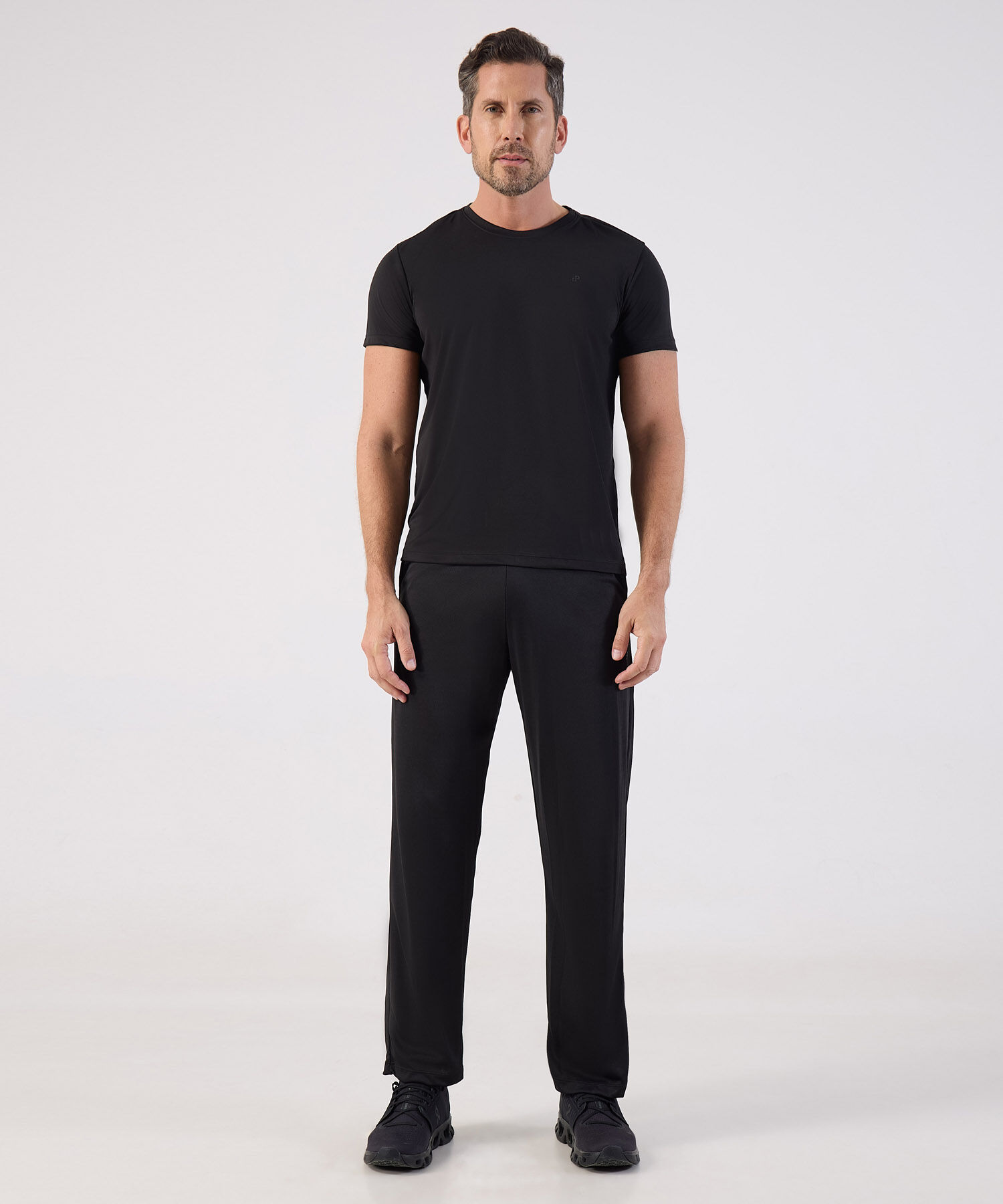 Camiseta Mc Unicolor  Texturizada