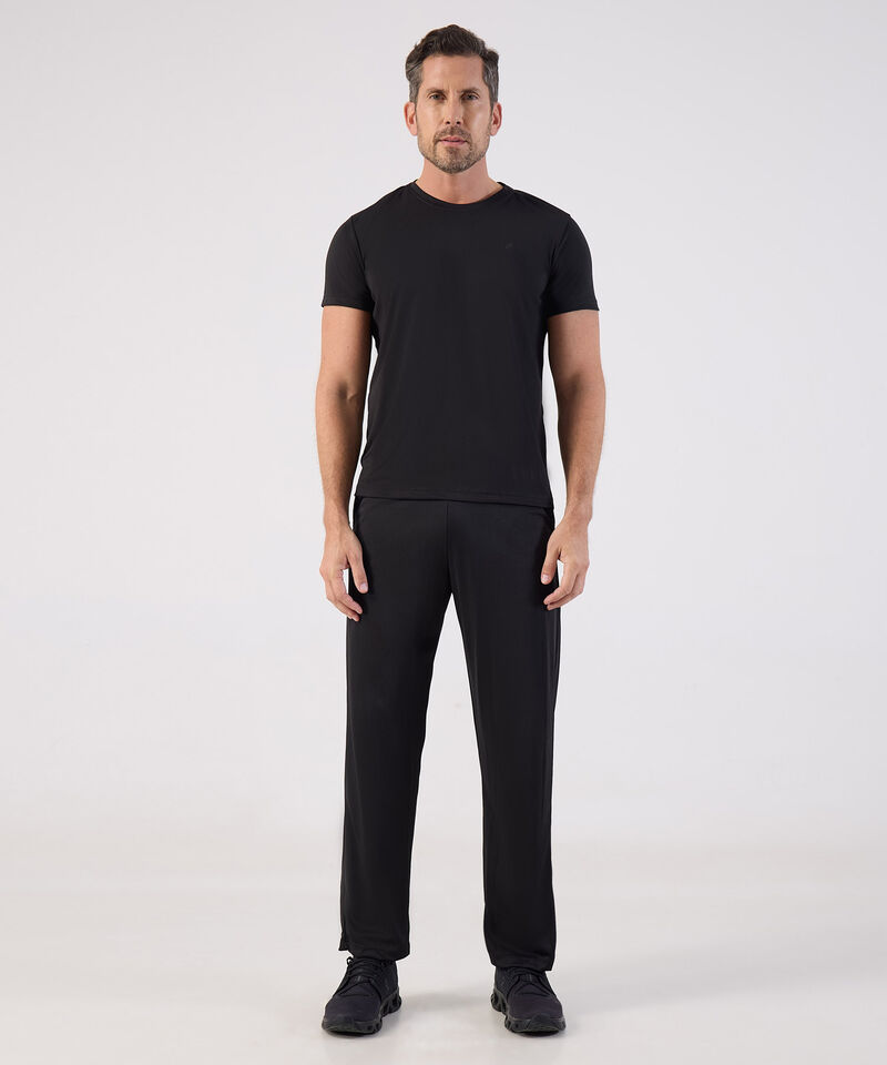 Camiseta Mc Unicolor  Texturizada