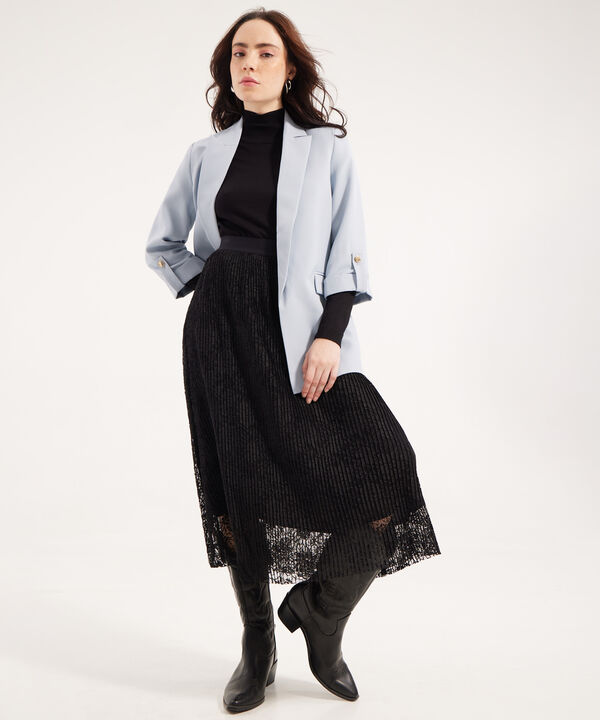 Blazer Abierto con Charreteras 
