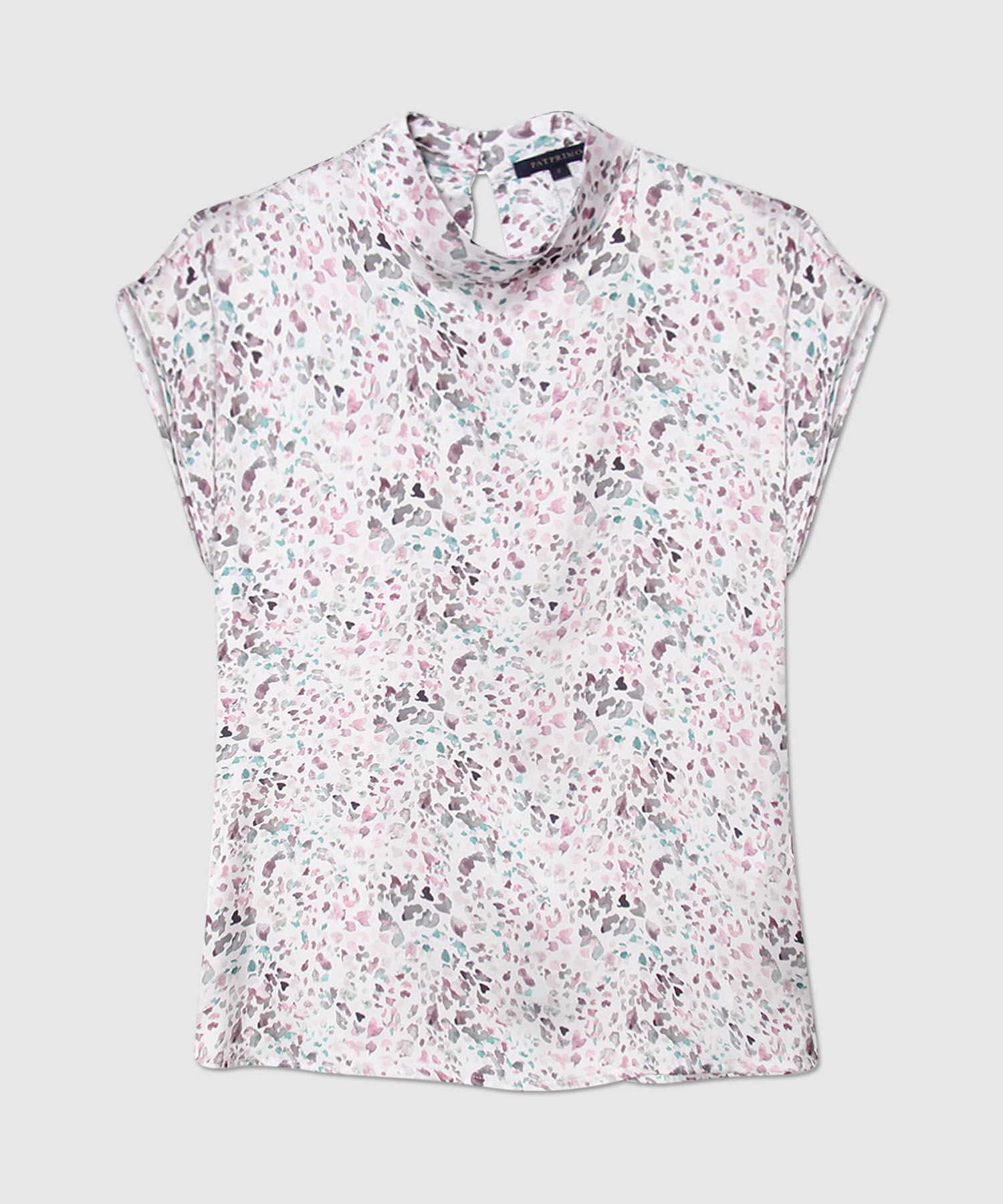 Blusa Manga Corta Estampada