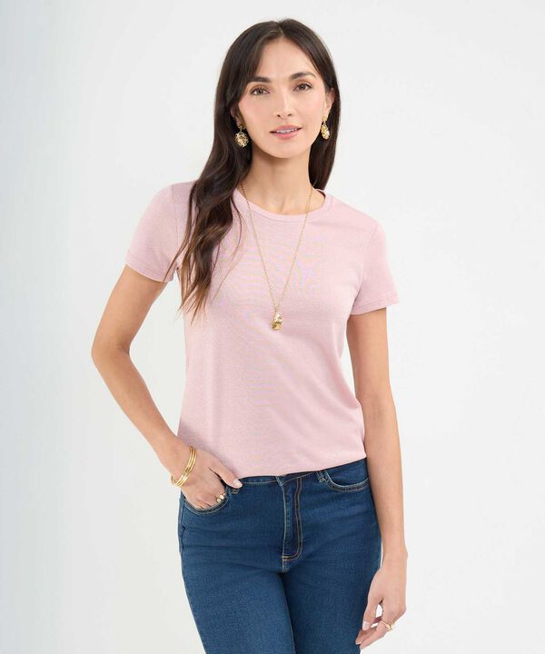 Camiseta con Lurex image number null