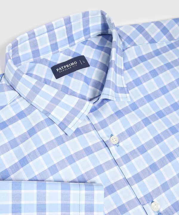 Camisa Manga Corta A Cuadros image number null