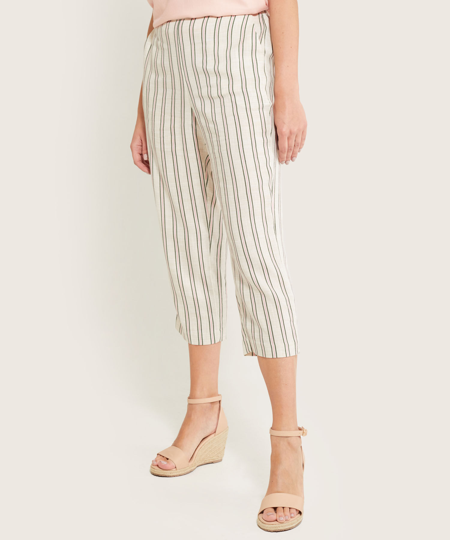 Pantalón Capri Preteñido