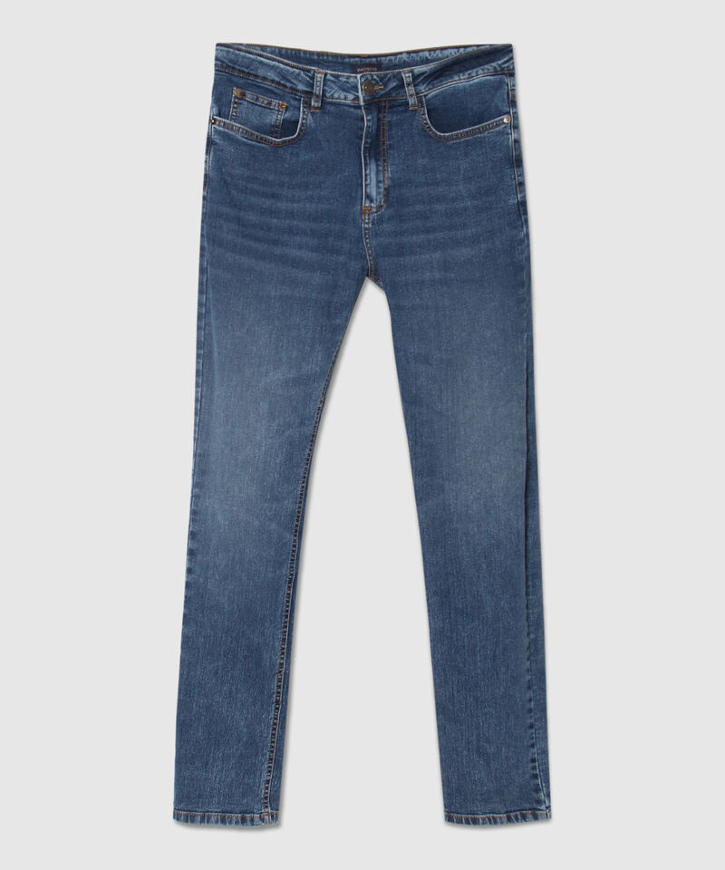 Jean Slim Tono Azul Medio