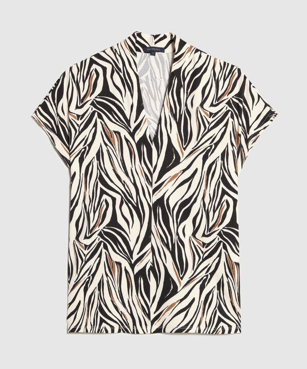 Camiseta Manga Corta Estampada