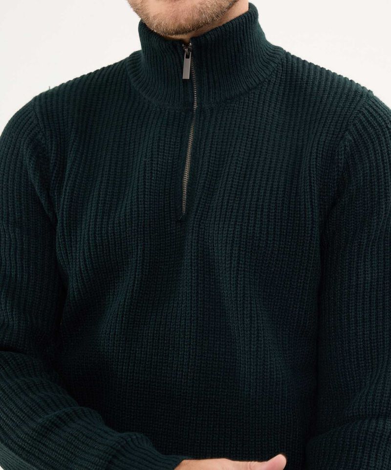 Saco Tejido Cuello Alto