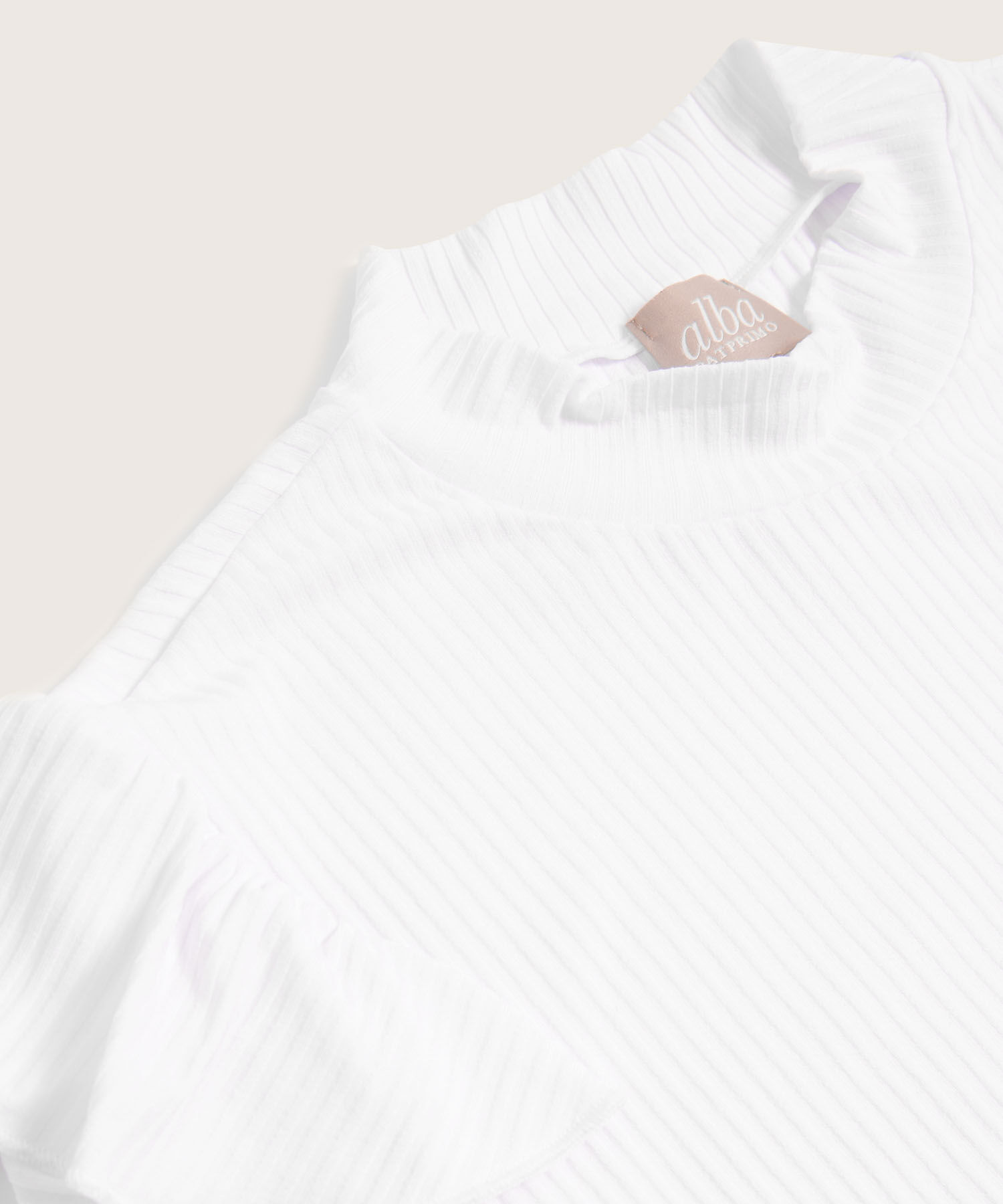 Camiseta Unicolor Manga Sisa