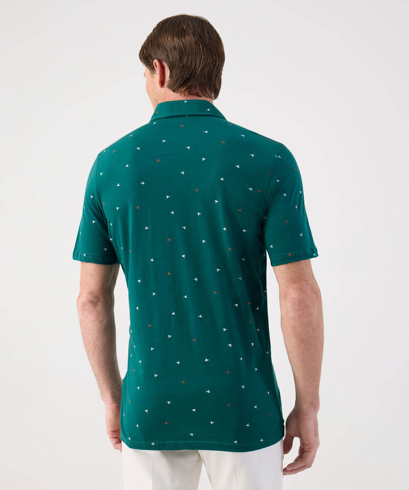 Polo Cuello Duro Estampada